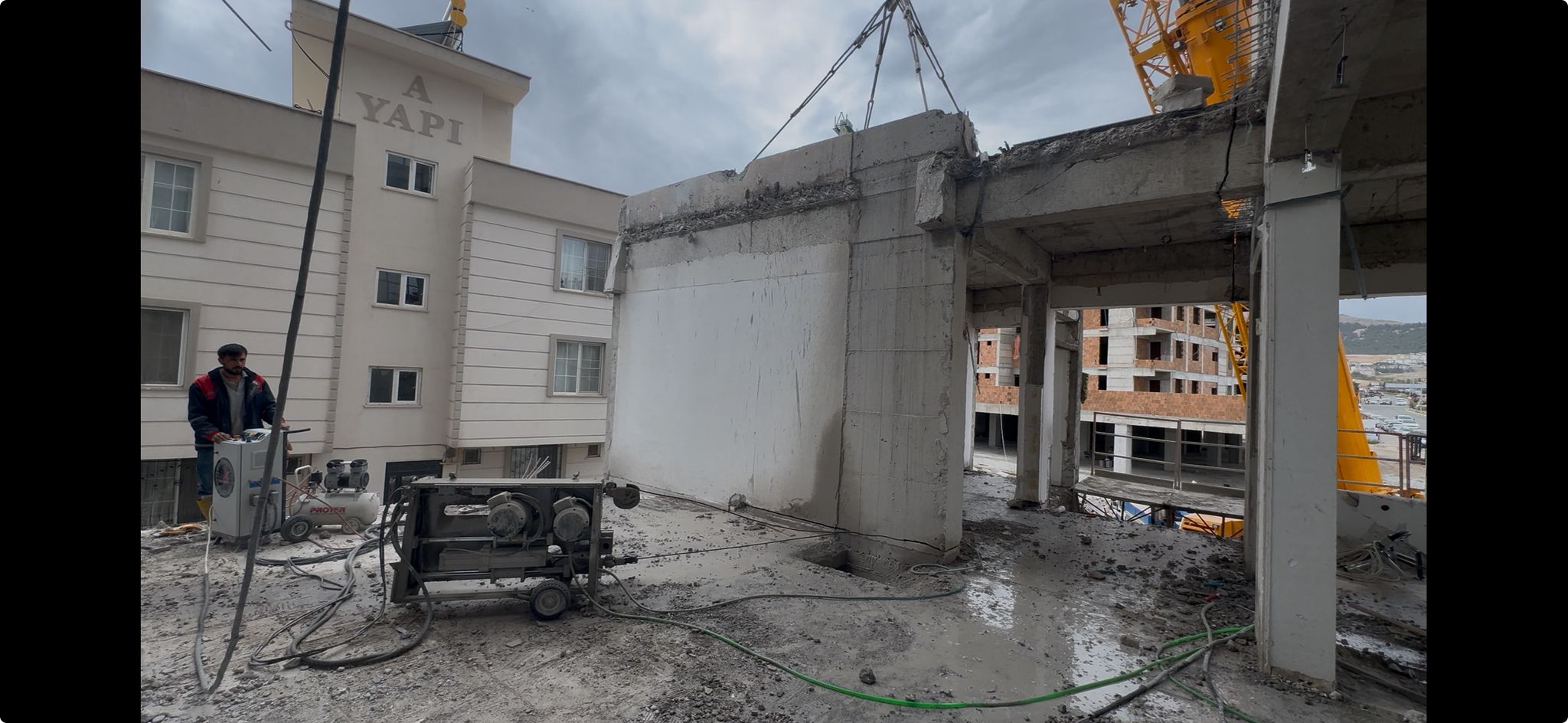 Halatı Elmas Tel Kesme